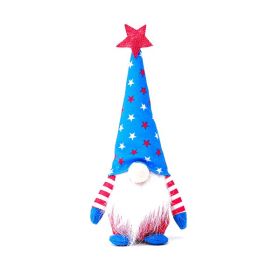 4th of July Decorations Memorial Day Decorations Patriotic Decorations Fourth of July Decorations Gnomes (Gray: Blue)