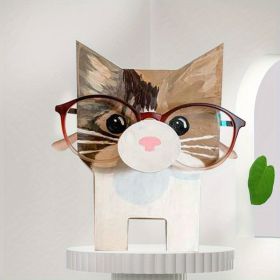 Cute Cat Glasses Holder (Items: White Cat)