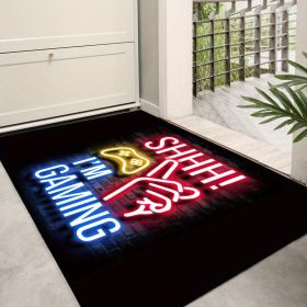 1pc Area Rug 3D Game Carpet (Style: Game Player - I'm Gamein', size: 23.6"x35.4")