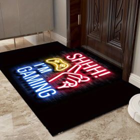 1pc Area Rug 3D Game Carpet (Style: Game Player - I'm Gamein', size: 19.7"x31.5")