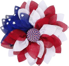 Independence Day Wreath Home Outdoor Decoration (Gray: Type 3)