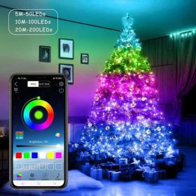 Usb Bluetooth Light String (select: RGB-2 meters 20 bulbs)