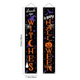 Fall Decor- halloween Decoration Fall Decorations for Home - Welcome & Hello Fall Signs for Front Door Harvest Decoration - Hanging Leaves and Pumpkin (Gray: as pic I)