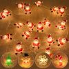 Various Christmas Themed Light Strings