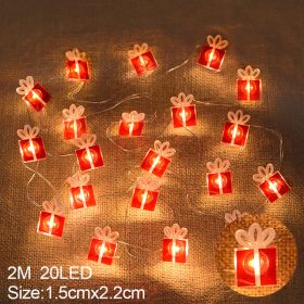 Various Christmas Themed Light Strings (Gray: as pic C)