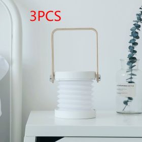 Foldable Night Light (power: 0.5 watts, Light color: White 3pcs)