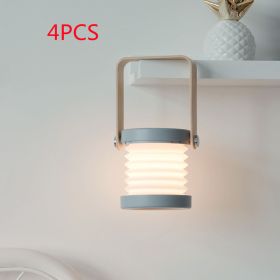 Foldable Night Light (power: 0.5wattsX4pcs, Light color: Grey)