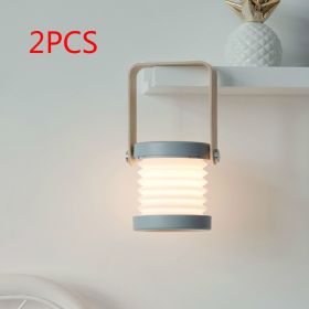 Foldable Night Light (power: 0.5 watts, Light color: Grey 2pcs)