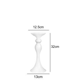 Candle Holders (Ships From: China, Gray: small white)