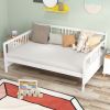 Full Size Daybed Frame with Guardrails