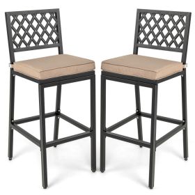 Set of 2 High Chairs (Style: Argyle Pattern)