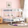 Queen-Size Metal Bunk Bed