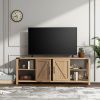 68" TV Console Cabinet