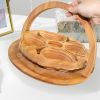 Foldable Bamboo Storage Basket