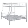 Queen-Size Metal Bunk Bed