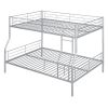 Queen-Size Metal Bunk Bed