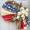 Independence Day Wreath Home Outdoor Decoration