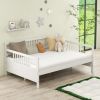 Full Size Daybed Frame with Guardrails