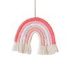 Vibrant Rainbow Macrame Wall Hanging