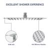 8in. x 8in. High Pressure Rainfall Shower Head