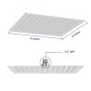 8in. x 8in. High Pressure Rainfall Shower Head