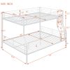 Queen-Size Metal Bunk Bed