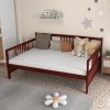 Full Size Daybed Frame with Guardrails