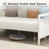 Full Size Daybed Frame with Guardrails