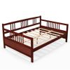 Full Size Daybed Frame with Guardrails