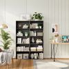 5-Shelf Wood Bookcase