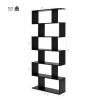 6 Tier S-Shaped Bookshelf