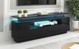 Stylish High Gloss 75" TV Cabinet