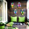 Metal Owl Wall Decoration