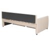 Twin Size Upholstered Daybed with Drawers