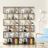 6 Tier S-Shaped Bookshelf