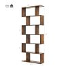 6 Tier S-Shaped Bookshelf