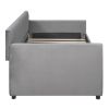 Twin Size Upholstered Daybed with Drawers