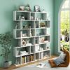 6 Tier S-Shaped Bookshelf