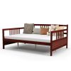 Full Size Daybed Frame with Guardrails