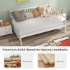 Full Size Daybed Frame with Guardrails