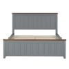 Full Size Platform Bed w/ Rectangular Headboard and Footboard