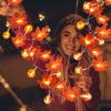 3 Pack Pumpkin & Enlarged Maple Fall String Lights