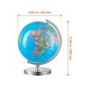 Earth Globe with Stable Heavy Metal Base