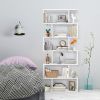 6 Tier S-Shaped Bookshelf