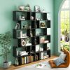 6 Tier S-Shaped Bookshelf