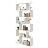 6 Tier S-Shaped Bookshelf