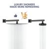 8in. x 8in. High Pressure Rainfall Shower Head