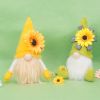 Handmade Summer Sunflower Gnomes Faceless Plush Doll