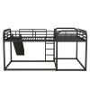 Full and Twin Size L-Shaped Bunk Bed