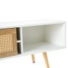 55" TV Rattan Cabinet